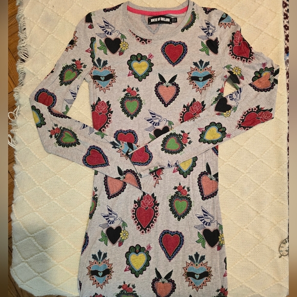 HOUSE OF HOLLAND Long Sleeve Cotton Fitted Maxi Dress - Picture 2 of 10